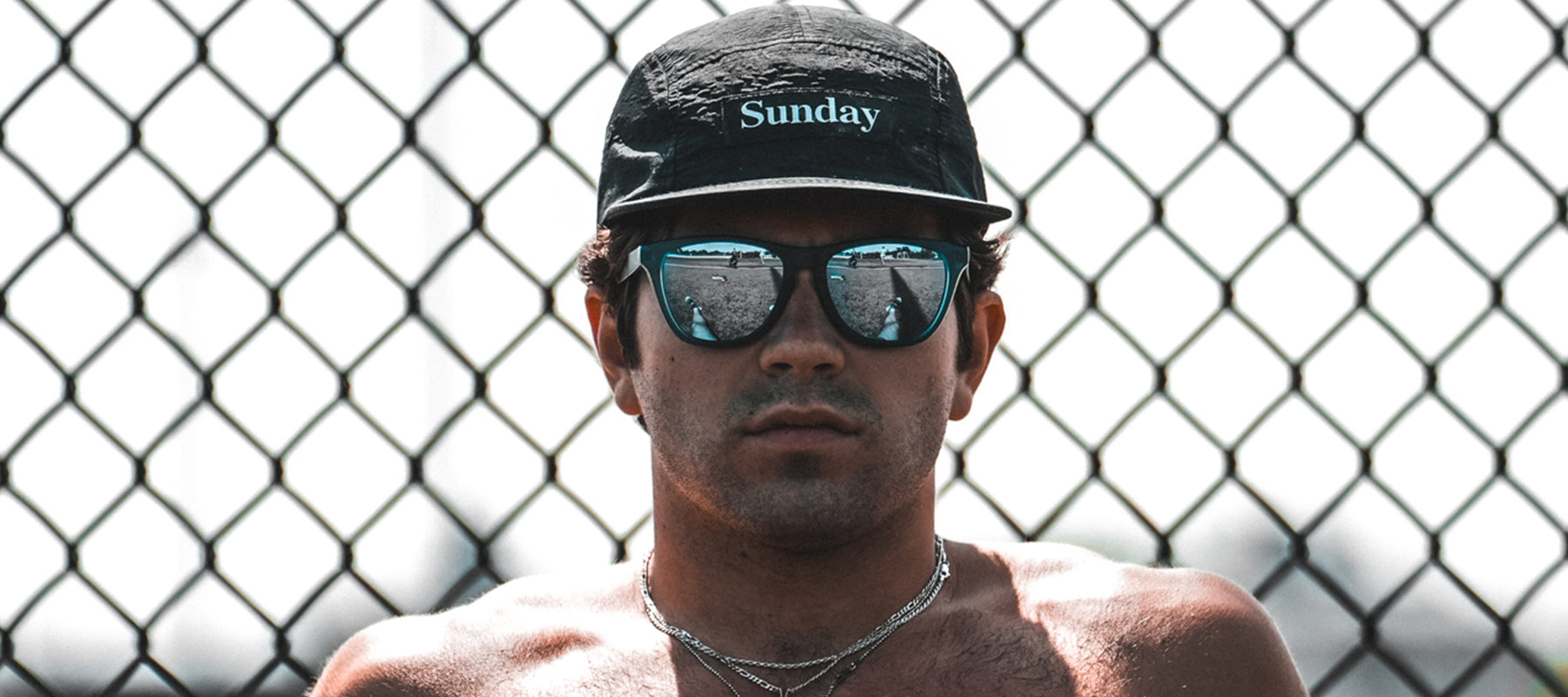 Mirrored Lens Sunglasses