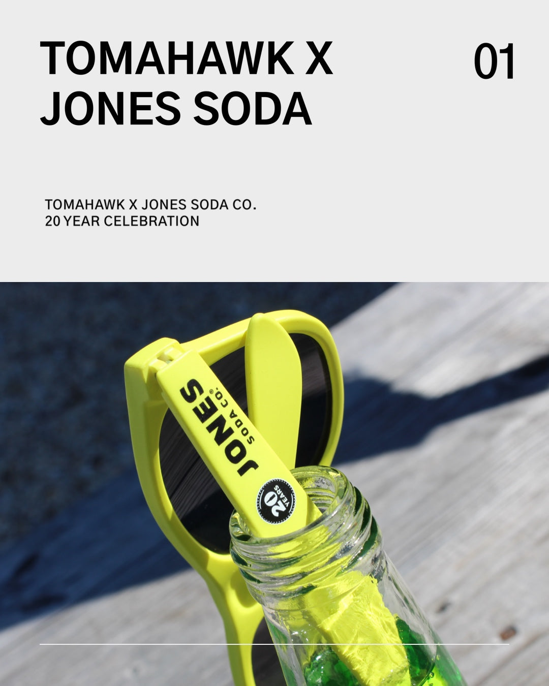 TMHK X Jones Soda 20th Anniversary Edition