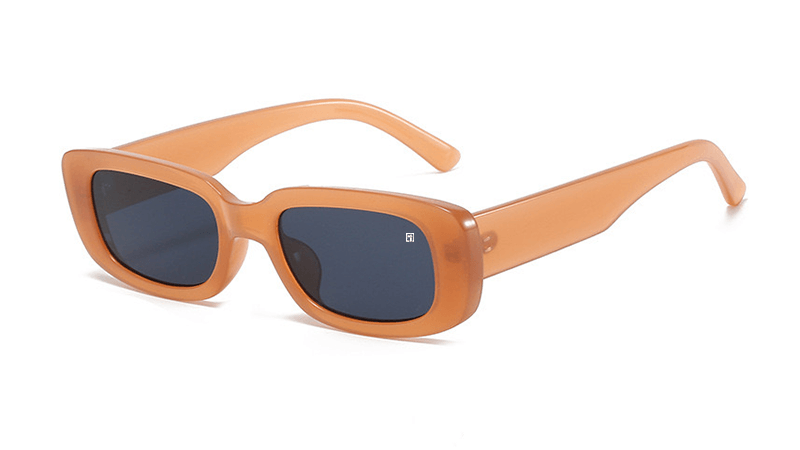 The Bowie Glossy Bourbon / Smoke Sunglasses