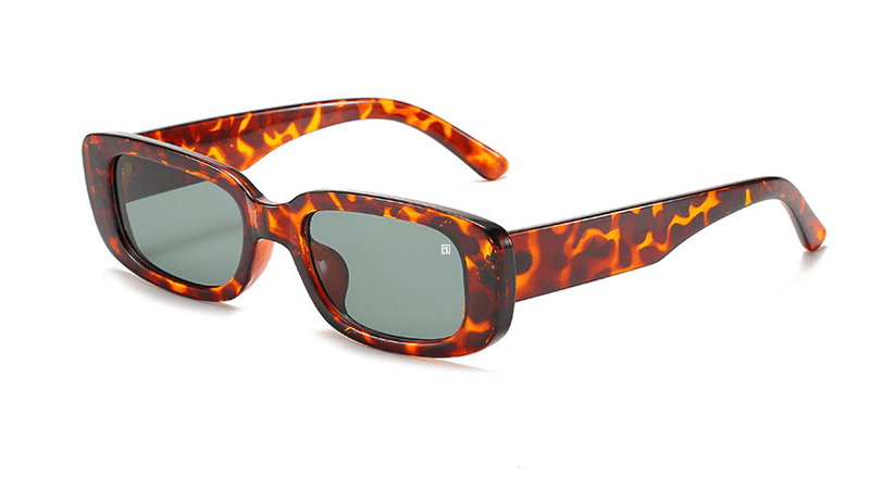 The Turnners Glossy Tortoise Shell / Bottle Green Sunglasses