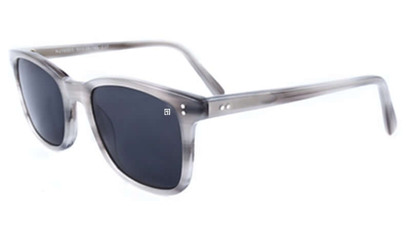The SeaPorts Glossy Riviera Gray / Smoke Sunglasses