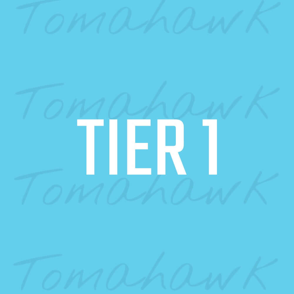 Warehouse Sale Box! Tier 1 Tomahawk Shades