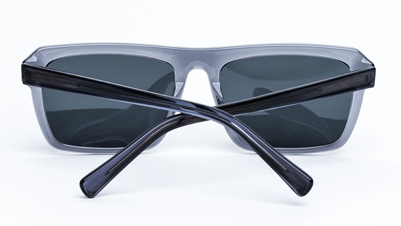 The Dealbreakers Clear Gray / Smoke Sunglasses