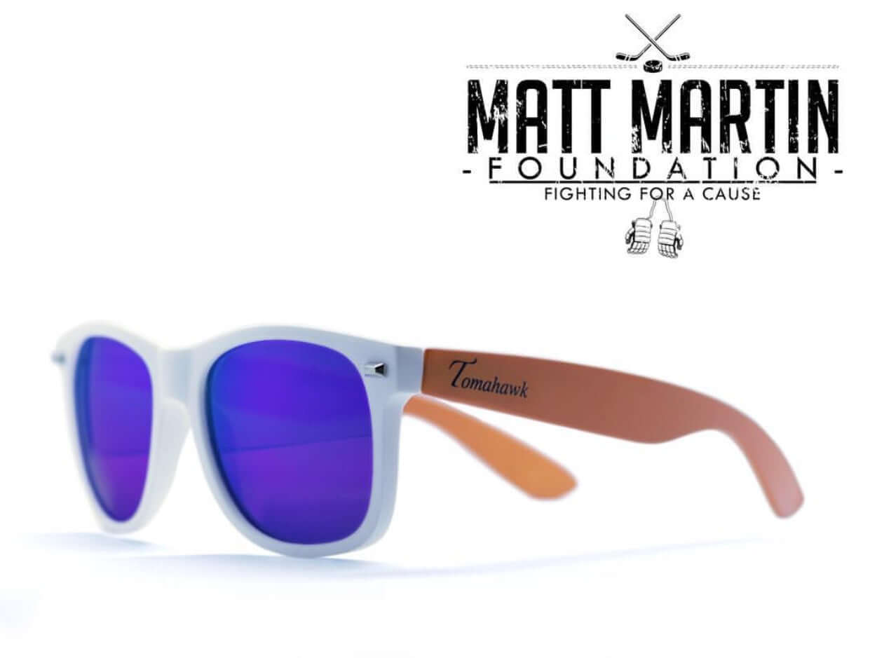 Matt Martin Foundation Tomahawk Shades LLC Sunglasses