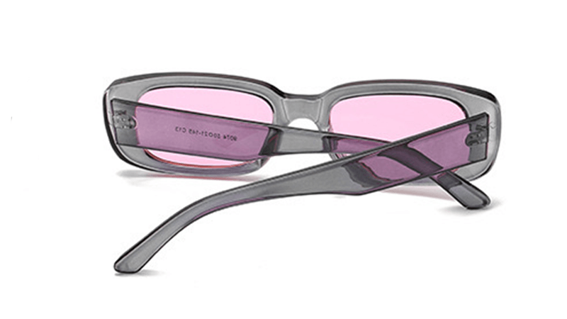 The Jackson Clear Gray / Pink Sunglasses