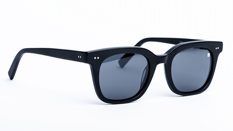 The Fargo Matte Black / Smoke Sunglasses