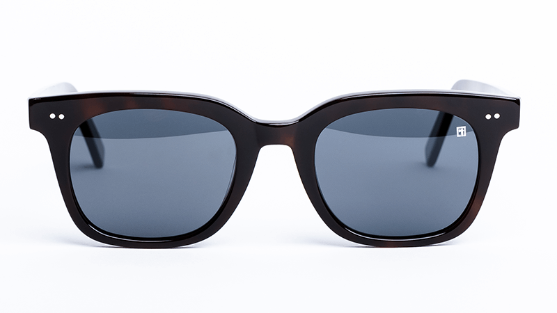 The Jasper Dark Tortoise Shell / Smoke Sunglasses