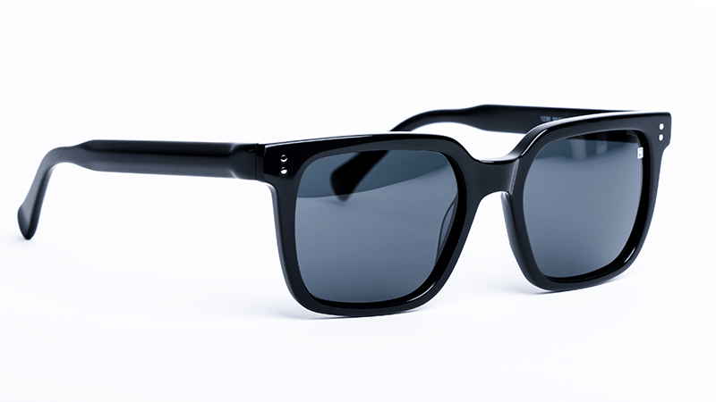 The Peacekeepers Glossy Black / Smoke Sunglasses