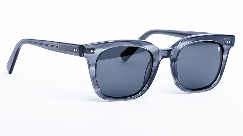 The Spivey Clear Gray / Smoke Sunglasses