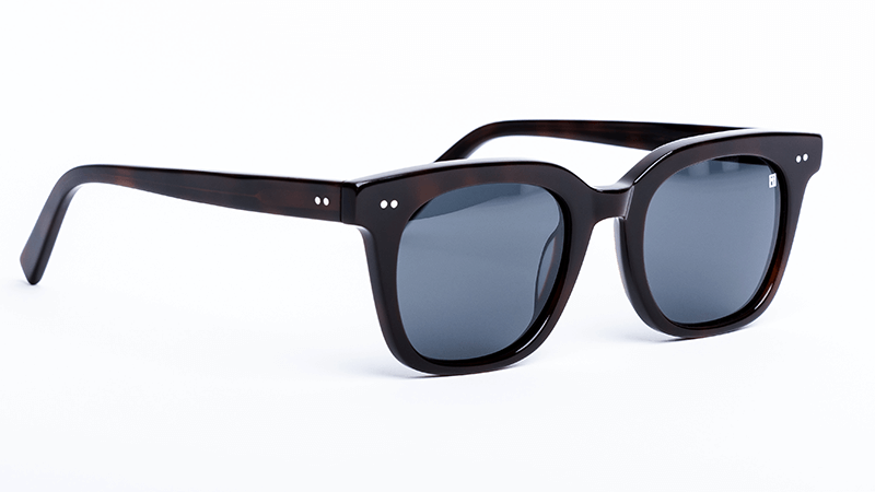 The Jasper Dark Tortoise Shell / Smoke Sunglasses