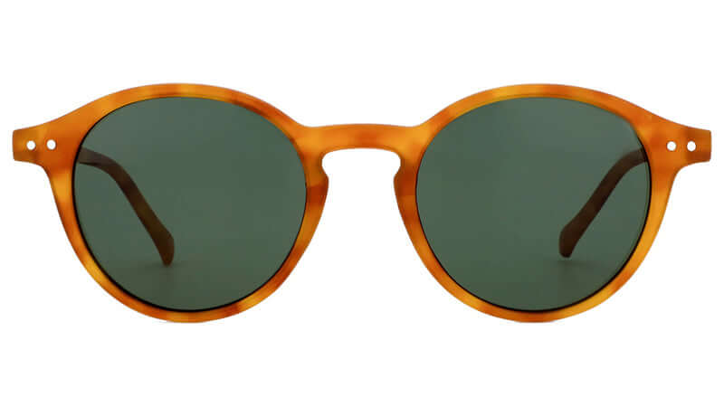 Conners Bourbon Tortoise Shell / Bottle Green Sunglasses