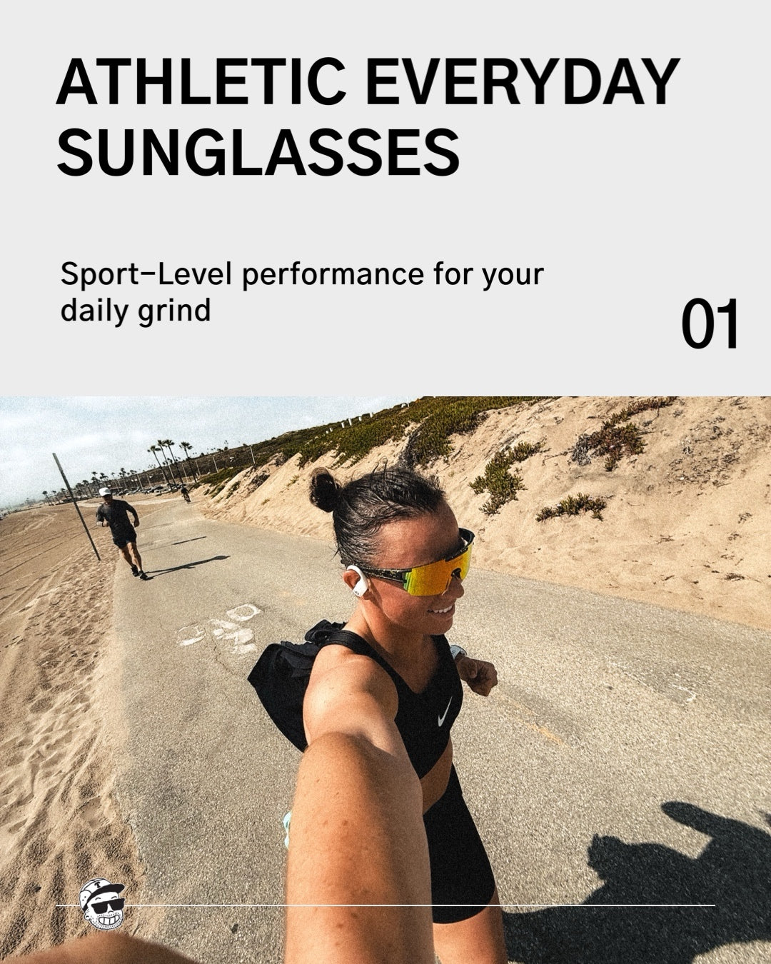 Athletic Everyday Sunglasses: Sport-Level Performance for Your Daily Grind