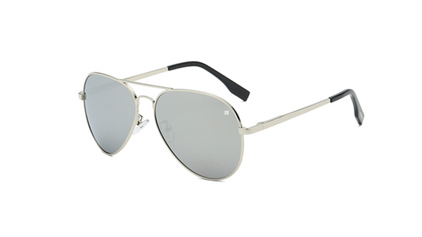Landfills | Silver Aviator Sunglasses | Tomahawk Shades