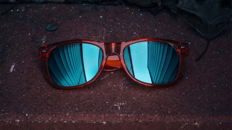 Solar Flare (Limited Edition) Glossy Orange / Silver Sunglasses