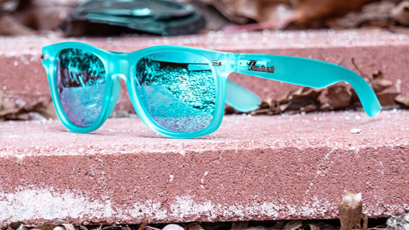 Below Zero (Limited Edition) Frosted Blue / Sky Blue Sunglasses