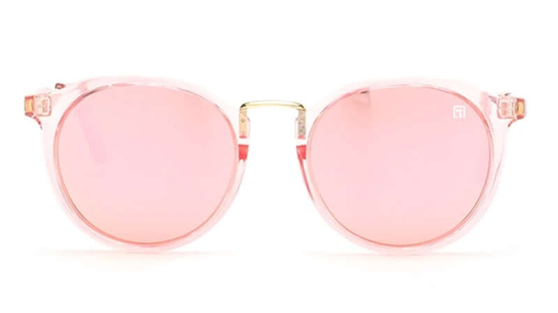 The FeldSpars Glossy Clear Pink / Pink Sunglasses