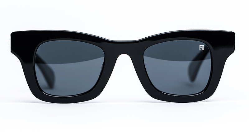 The Hotheads Glossy Black / Smoke Sunglasses
