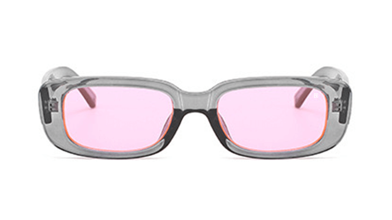 The Jackson Clear Gray / Pink Sunglasses