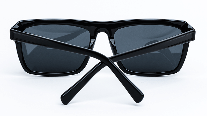 The Keystones Glossy Black / Smoke Sunglasses