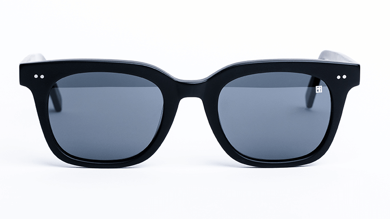 The Fargo Matte Black / Smoke Sunglasses