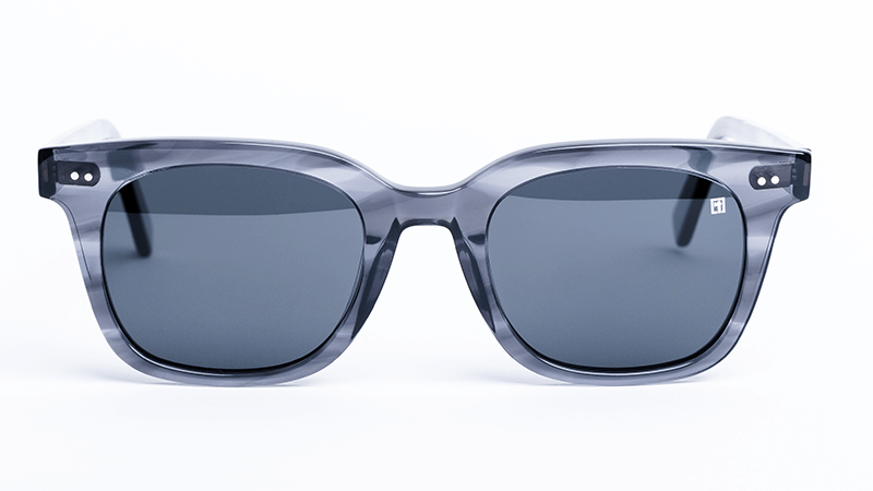 The Spivey Clear Gray / Smoke Sunglasses