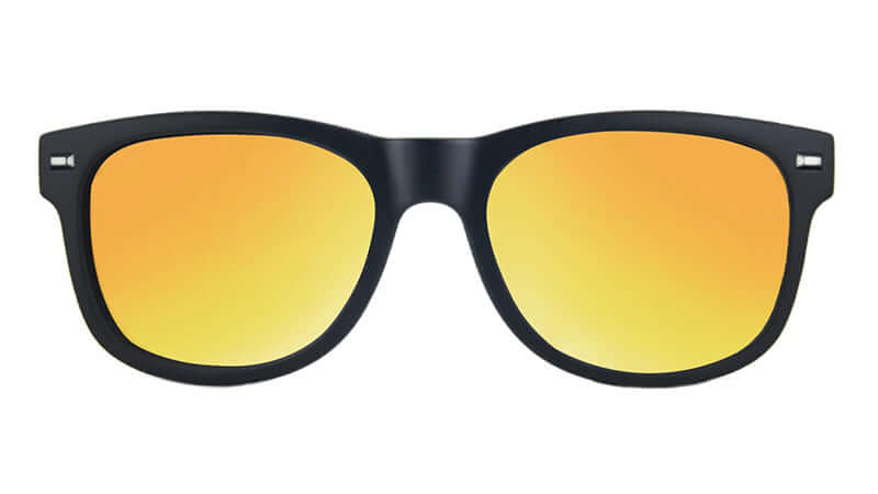 Vanderbuilts Matte Black / Gold Sunglasses
