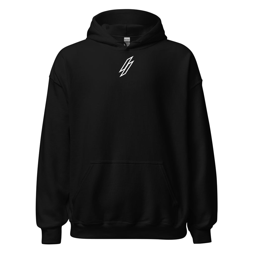 Bolt Hoodie, 485gsm Sherpa Fleece Waterproof Black Fishing Hoodie, Mens -  Desolve Supply Co.